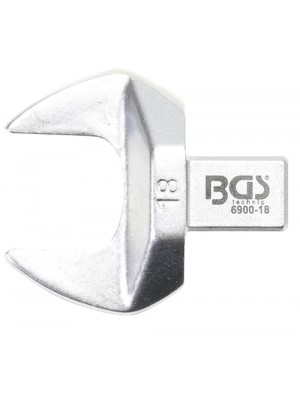 BGS 6900-18 Einsteck-Maulschlüssel | 18 mm | Aufnahme 9 x 12 mm