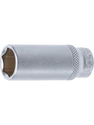 BGS 10514 Steckschlüssel-Einsatz Sechskant, tief | Antrieb Innenvierkant 6,3 mm (1/4"") | SW 14 mm
