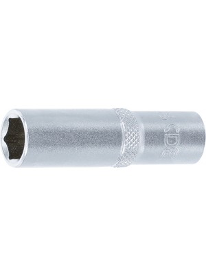BGS 10532 Steckschlüssel-Einsatz Sechskant, tief | Antrieb Innenvierkant 10 mm (3/8"") | SW 12 mm