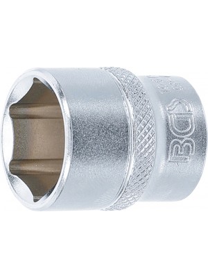 BGS 10619 Steckschlüssel-Einsatz Sechskant | Antrieb Innenvierkant 10 mm (3/8"") | SW 19 mm