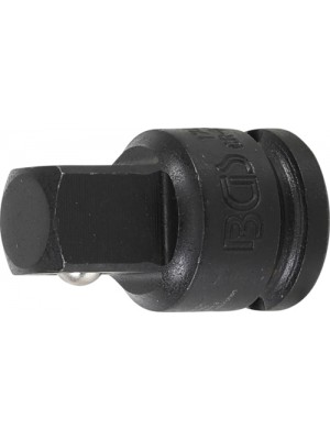 BGS 174 Kraft-Steckschlüssel-Adapter | Innenvierkant 10 mm (3/8"") - Außenvierkant 12,5 mm (1/2"")
