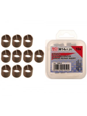 BGS 1959-6 Ersatz-Gewindeeinsätze | M14 x 1,25 | 10-tlg.