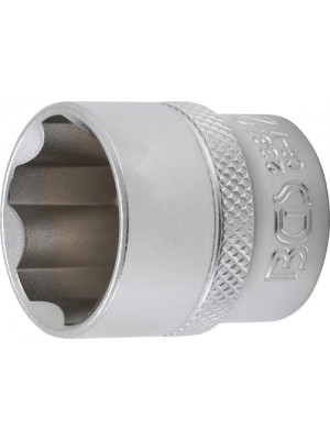 BGS 2381 Steckschlüssel-Einsatz Super Lock | Antrieb Innenvierkant 10 mm (3/8"") | SW 21 mm