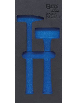 BGS 4046-1 Werkstattwageneinlage 1/3 | leer | für Art. 4046