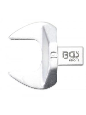 BGS 6900-19 Einsteck-Maulschlüssel | 19 mm | Aufnahme 9 x 12 mm