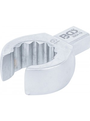 BGS 6904-19 Einsteck-Ringschlüssel | offen | 19 mm | Aufnahme 9 x 12 mm