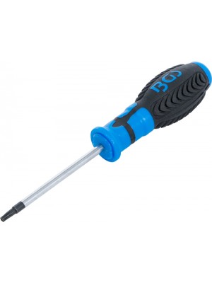 BGS 7849-T20 Schraubendreher | T-Profil (für Torx) mit Bohrung T20 | Klingenlänge 80 mm