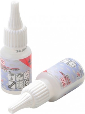BGS 80617 Klebstoff-Reparaturset | 2-K Schweißnaht | Industrieklebestoff 20 g / Granulat 20 g