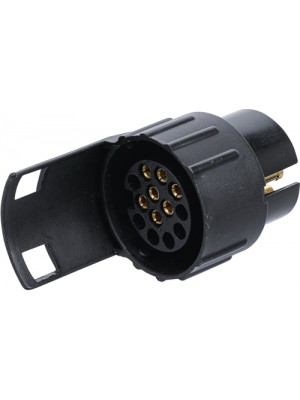 BGS 80753 Adapter für Anhängerstecker 12 V | 7-polig auf 13-polig
