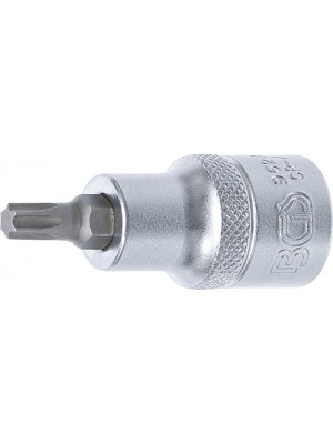 BGS 9627 Bit-Einsatz | Länge 55 mm | Antrieb Innenvierkant 12,5 mm (1/2"") | T-Profil (für Torx) T35