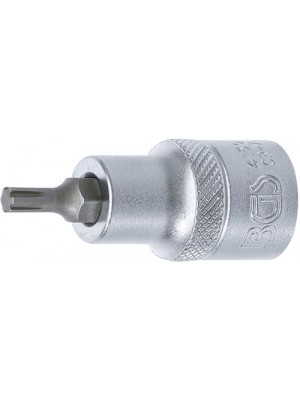 BGS 4150 Bit-Einsatz | Antrieb Innenvierkant 12,5 mm (1/2"") | Keil-Profil (für RIBE) M5