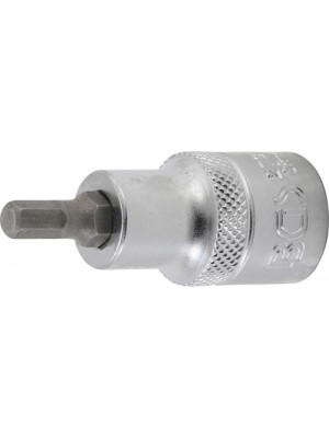 BGS 2732 Bit-Einsatz | Länge 55 mm | Antrieb Innenvierkant 12,5 mm (1/2"") | Innensechskant 7/32""