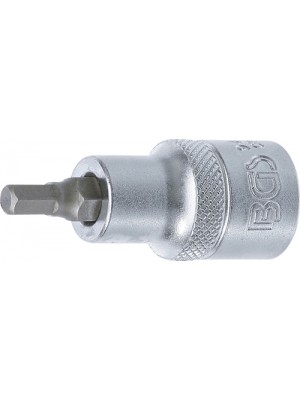 BGS 9467 Bit-Einsatz | Antrieb Innenvierkant 12,5 mm (1/2"") | Innensechskant 5,5 mm