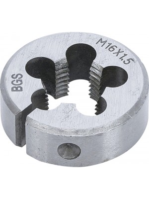 BGS 1900-M16X1.5-S Gewindeschneideisen | M16 x 1,5 x 38 mm