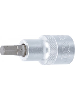 BGS 2734 Bit-Einsatz | Länge 55 mm | Antrieb Innenvierkant 12,5 mm (1/2"") | Innensechskant 9/32""