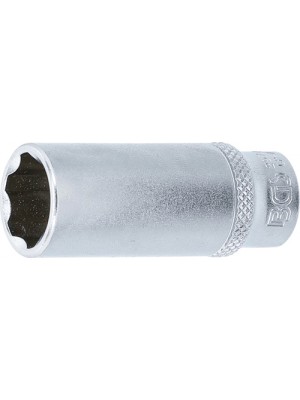 BGS 2974 Steckschlüssel-Einsatz Super Lock, tief | Antrieb Innenvierkant 6,3 mm (1/4"") | SW 14 mm