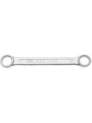 BGS 30335 Doppel-Ringschlüssel | extra flach | SW 16 x 17 mm