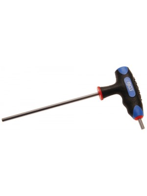 BGS 4010-5 Schraubendreher mit T-Griff und seitlicher Klinge | Innensechskant 5 mm