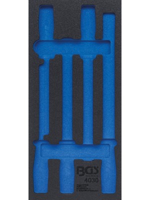 BGS 4030-1 Werkstattwageneinlage 1/3 | leer | für Art. 4030