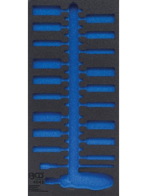 BGS 4043-1 Werkstattwageneinlage 1/3 | leer | für Art. 4043