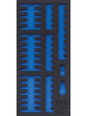 BGS 4093-1 Werkstattwageneinlage 1/3 | leer | für Art. 4093