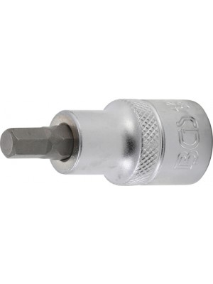 BGS 4253 Bit-Einsatz | Antrieb Innenvierkant 12,5 mm (1/2"") | Innensechskant 7 mm