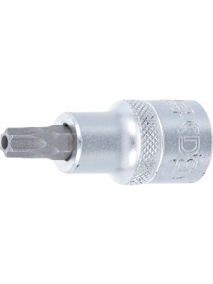 BGS 4327 Bit-Einsatz | Antrieb Innenvierkant 12,5 mm (1/2"") | T-Profil (für Torx) mit Bohrung T45