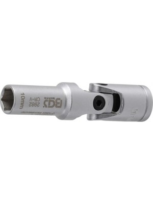BGS 2982 Glühkerzen-Gelenk-Einsatz Sechskant | Antrieb Innenvierkant 10 mm (3/8"") | SW 10 mm