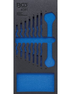 BGS 4081-1 Werkstattwageneinlage 1/3 | leer | für Art. 4081