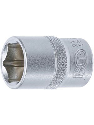 BGS 2918 Steckschlüssel-Einsatz Sechskant | Antrieb Innenvierkant 12,5 mm (1/2"") | SW 18 mm