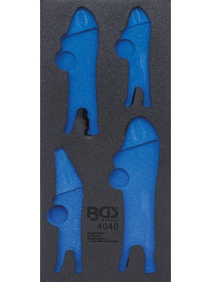 BGS 4040-1 Werkstattwageneinlage 1/3 | leer | für Art. 4040
