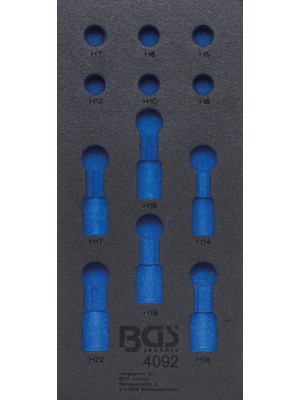 BGS 4092-1 Werkstattwageneinlage 1/3 | leer | für Art. 4092