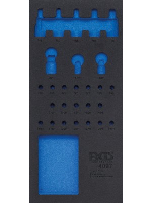 BGS 4097-1 Werkstattwageneinlage 1/3 | leer | für Art. 4097