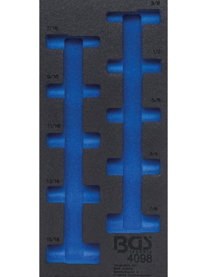 BGS 4098-1 Werkstattwageneinlage 1/3 | leer | für Art. 4098