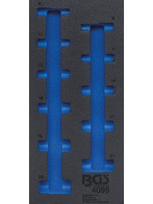 BGS 4099-1 Werkstattwageneinlage 1/3 | leer | für Art. 4099