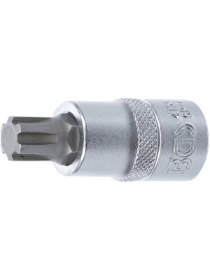 BGS 4156 Bit-Einsatz | Antrieb Innenvierkant 12,5 mm (1/2"") | Keil-Profil (für RIBE) M12