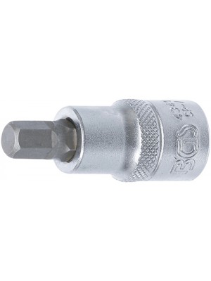 BGS 4340 Bit-Einsatz | Antrieb Innenvierkant 12,5 mm (1/2"") | Innensechskant 9 mm