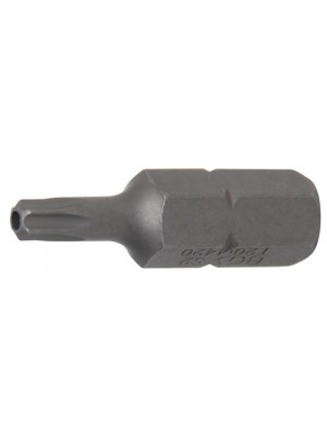 BGS 4420 Bit | Länge 30 mm | Antrieb Außensechskant 8 mm (5/16"") | T-Profil (für Torx) mit Bohrung T20