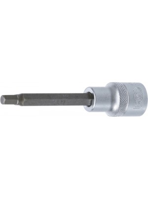 BGS 4261 Bit-Einsatz | Länge 100 mm | Antrieb Innenvierkant 12,5 mm (1/2"") | Innensechskant 6 mm