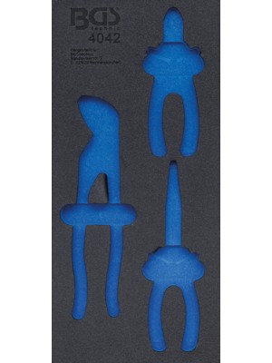 BGS 4042-1 Werkstattwageneinlage 1/3 | leer | für Art. 4042