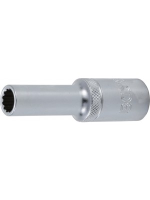 BGS 10680 Steckschlüssel-Einsatz Zwölfkant, tief | Antrieb Innenvierkant 12,5 mm (1/2"") | SW 10 mm