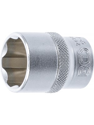 BGS 2422 Steckschlüssel-Einsatz Super Lock | Antrieb Innenvierkant 12,5 mm (1/2"") | SW 22 mm