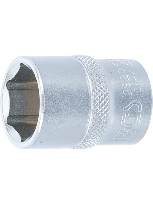BGS 2920 Steckschlüssel-Einsatz Sechskant | Antrieb Innenvierkant 12,5 mm (1/2"") | SW 20 mm
