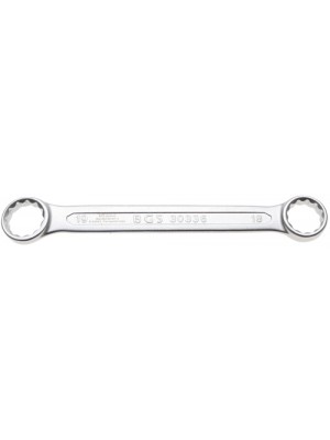 BGS 30336 Doppel-Ringschlüssel | extra flach | SW 18 x 19 mm