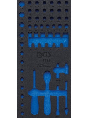 BGS 4127-1 Werkstattwageneinlage 1/3 | leer | für Art. 4127