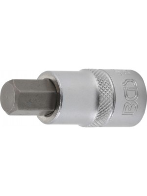 BGS 4256 Bit-Einsatz | Antrieb Innenvierkant 12,5 mm (1/2"") | Innensechskant 12 mm