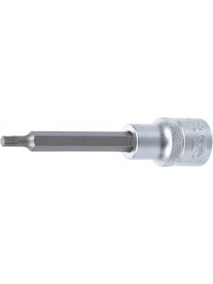 BGS 4359 Bit-Einsatz | Länge 100 mm | Antrieb Innenvierkant 12,5 mm (1/2"") | Innenvielzahn (für XZN) M5