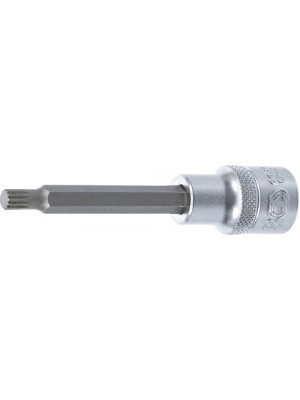 BGS 4432 Bit-Einsatz | Länge 100 mm | Antrieb Innenvierkant 12,5 mm (1/2"") | Innenvielzahn (für XZN) M7