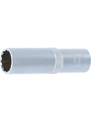 BGS 10683 Steckschlüssel-Einsatz Zwölfkant, tief | Antrieb Innenvierkant 12,5 mm (1/2"") | SW 16 mm