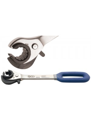 BGS 30832 Ratschen-Ringschlüssel, offen | SW 12 mm